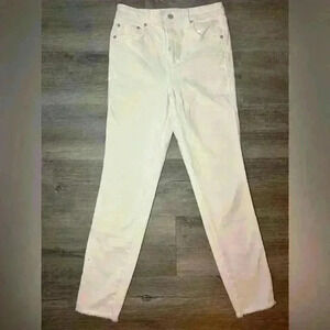 COPY - Free People Jeans Womens 29 Jegging Skinny Ankle Cropped Raw Hem Frayed …